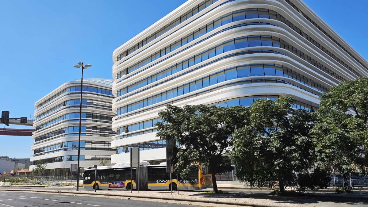 The Cloudflare office in Alcântara