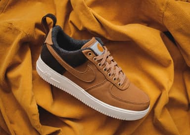 Tan Nike sneaker, illustrative order item